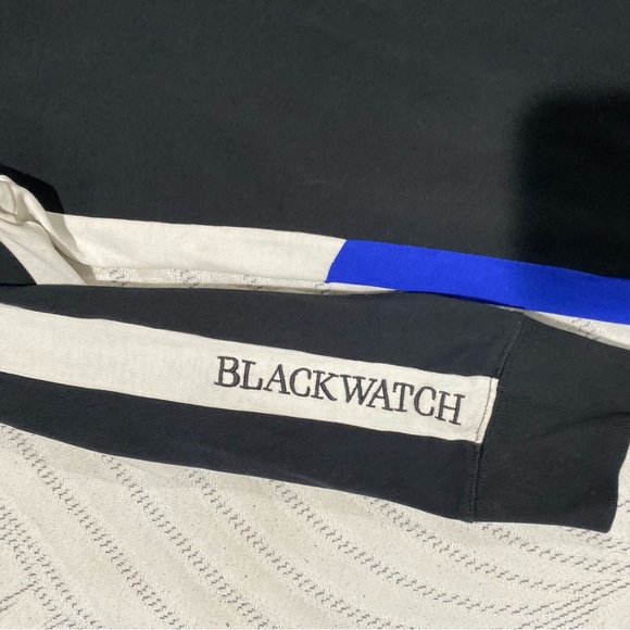 Polo Ralph Lauren Large Big Pony Blackwatch Rugby Shirt - Picture 4 of 8